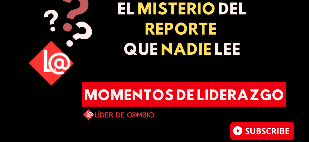 Momentos de Liderazgo - Lider de Cambio